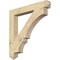 Ekena Millwork Balboa Arts & Crafts Rough Sawn Bracket, Douglas Fir, 6"W x 48"D x 48"H BKT06X48X48BOA03RDF - alternate 1